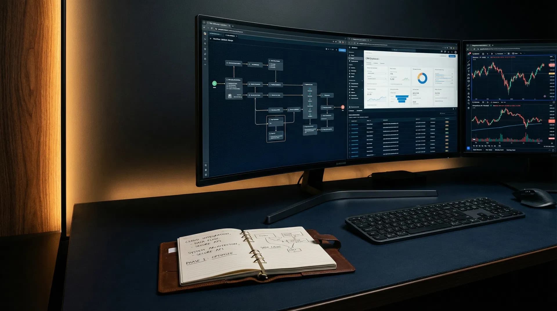 Business automation flow