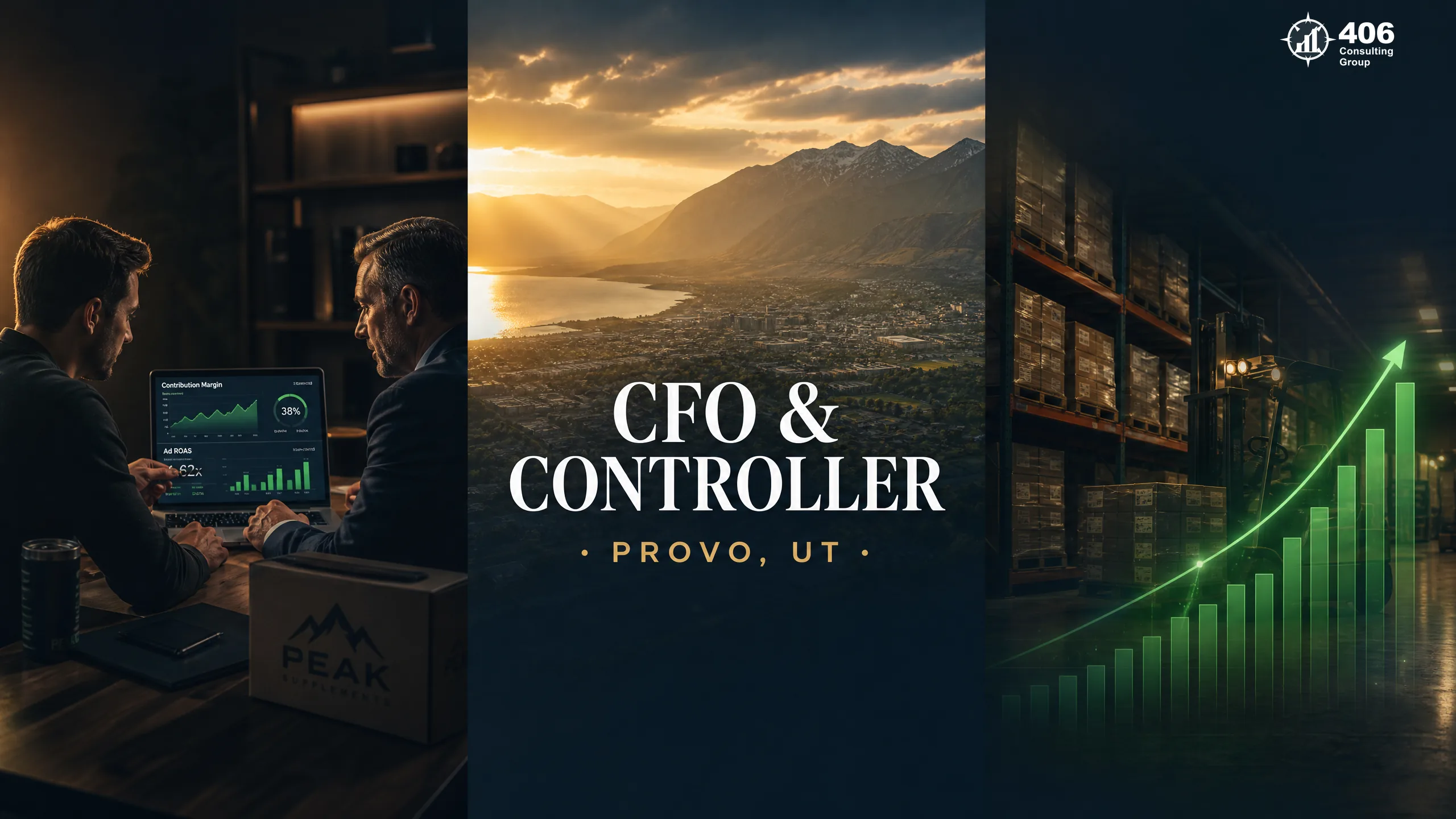 CFO and controller services for Provo, UT e-commerce and growing businesses