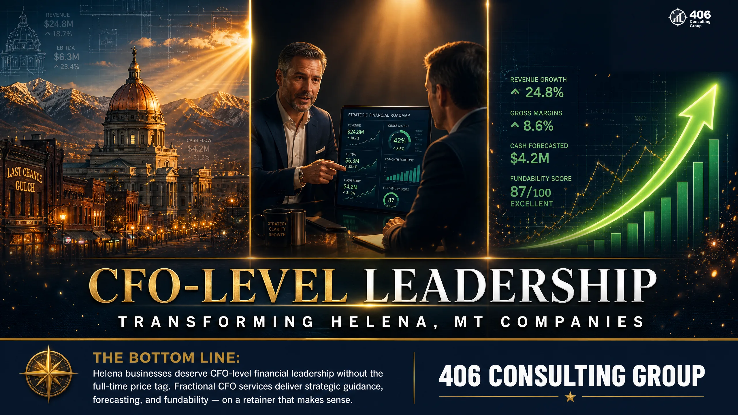 How a fractional CFO can transform your Helena, MT company — CFO-level financial leadership