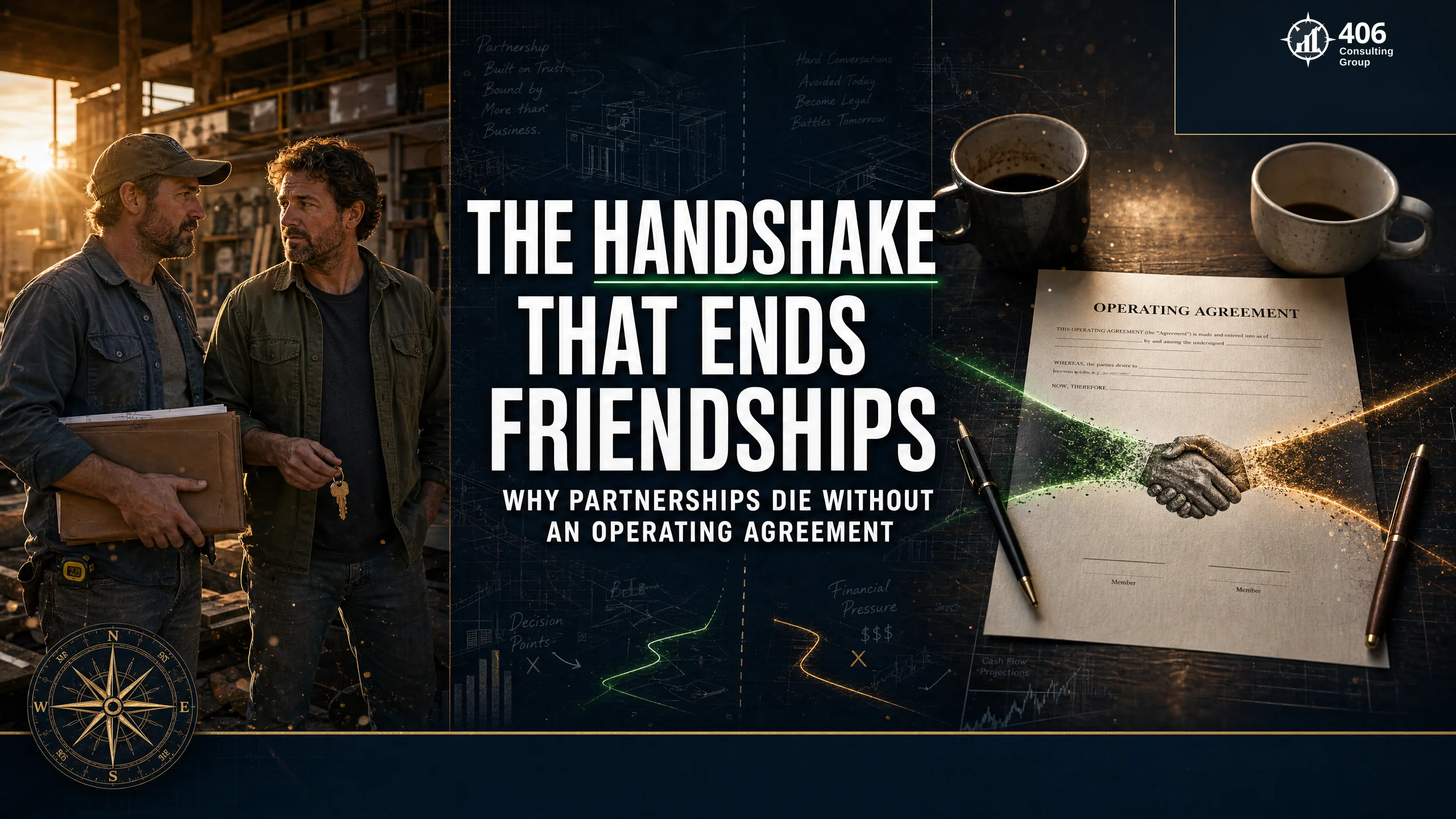 The handshake that ends friendships — why partnerships die without an operating agreement