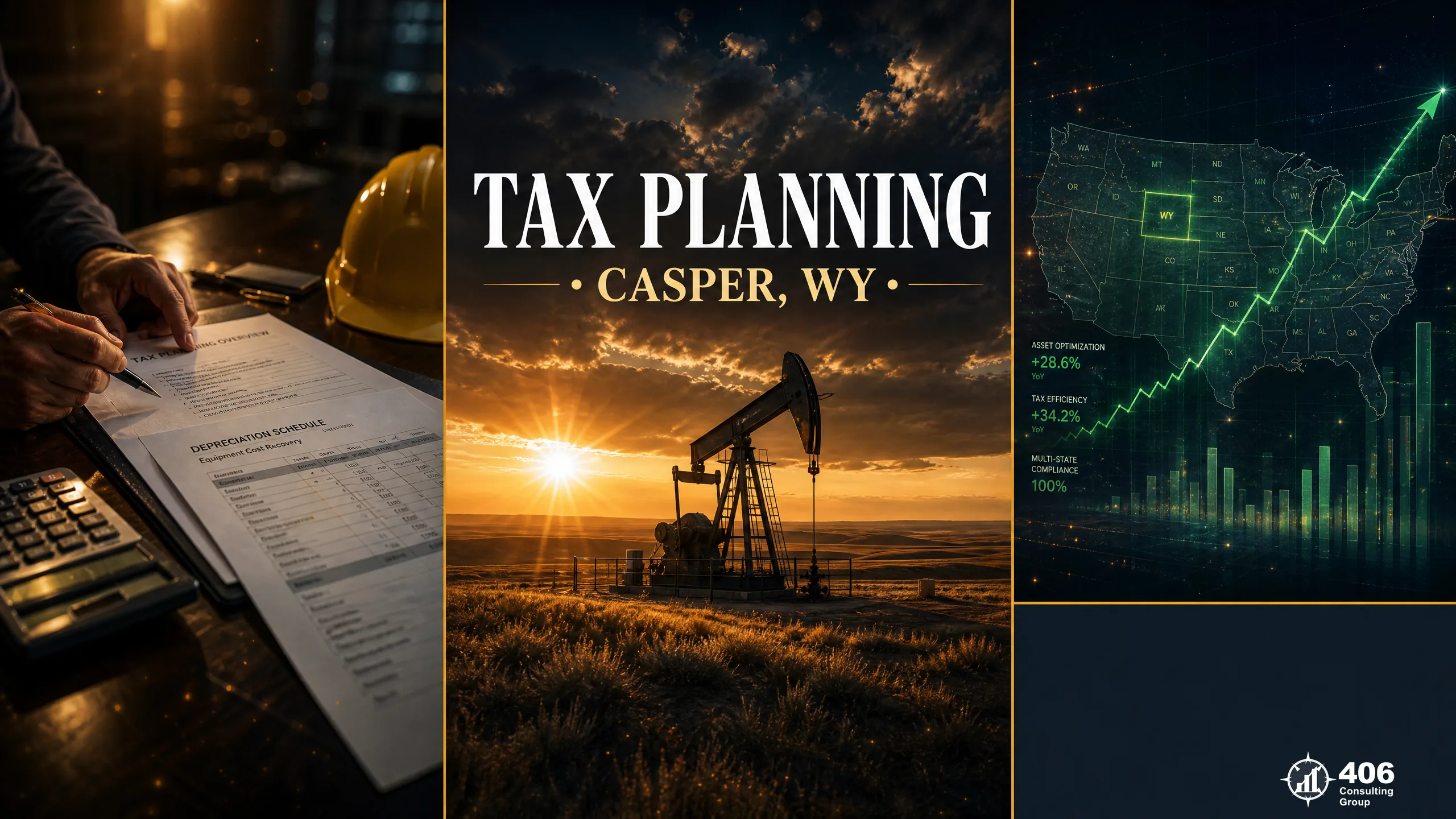 Tax planning services for Casper, WY oil & gas and energy businesses