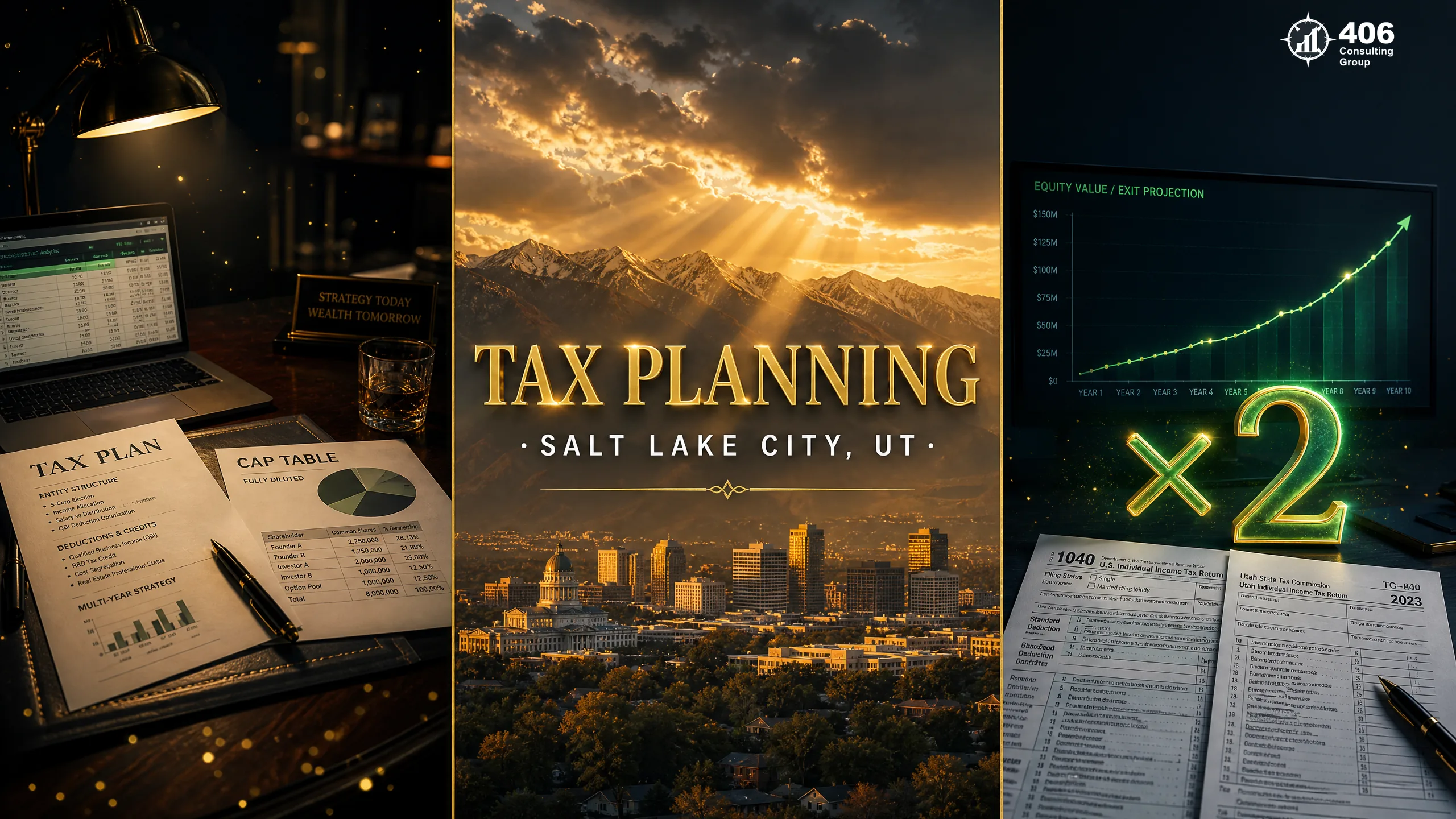 Tax planning services for Salt Lake City, UT tech and construction businesses