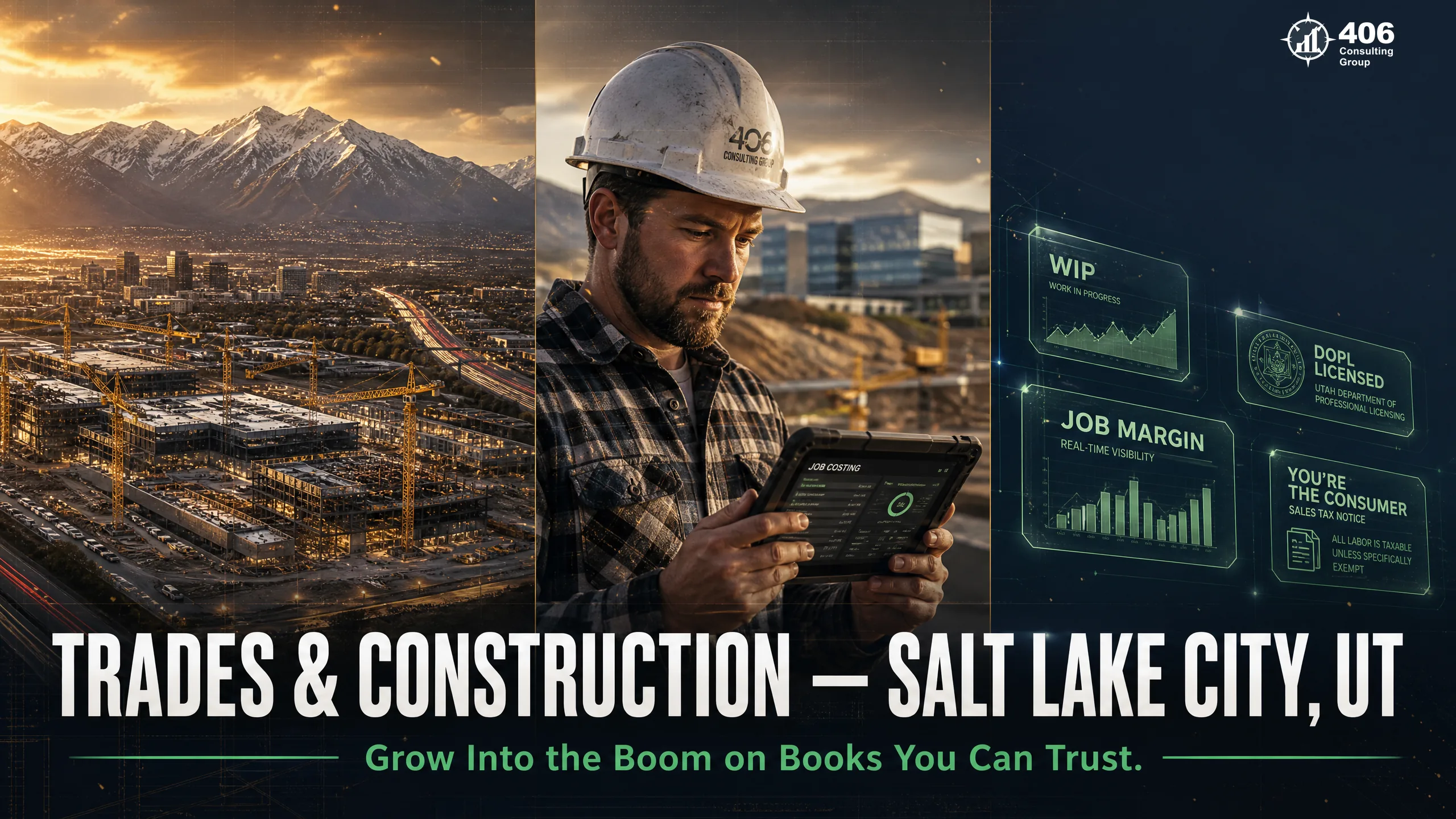 Trades and construction accounting for Salt Lake City, UT contractors