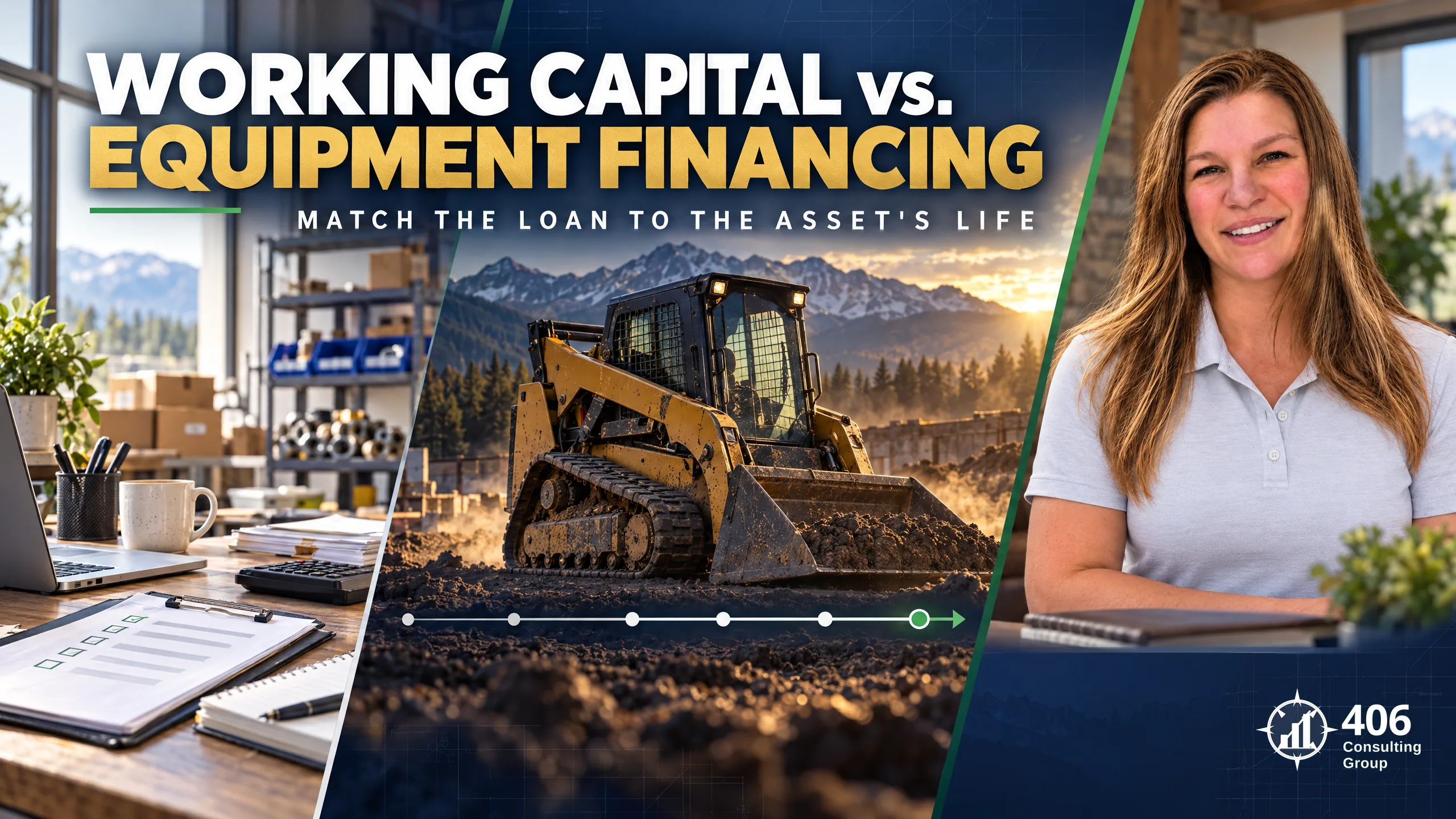 Working capital loan vs. equipment financing — matching the loan term to the working life of what it buys